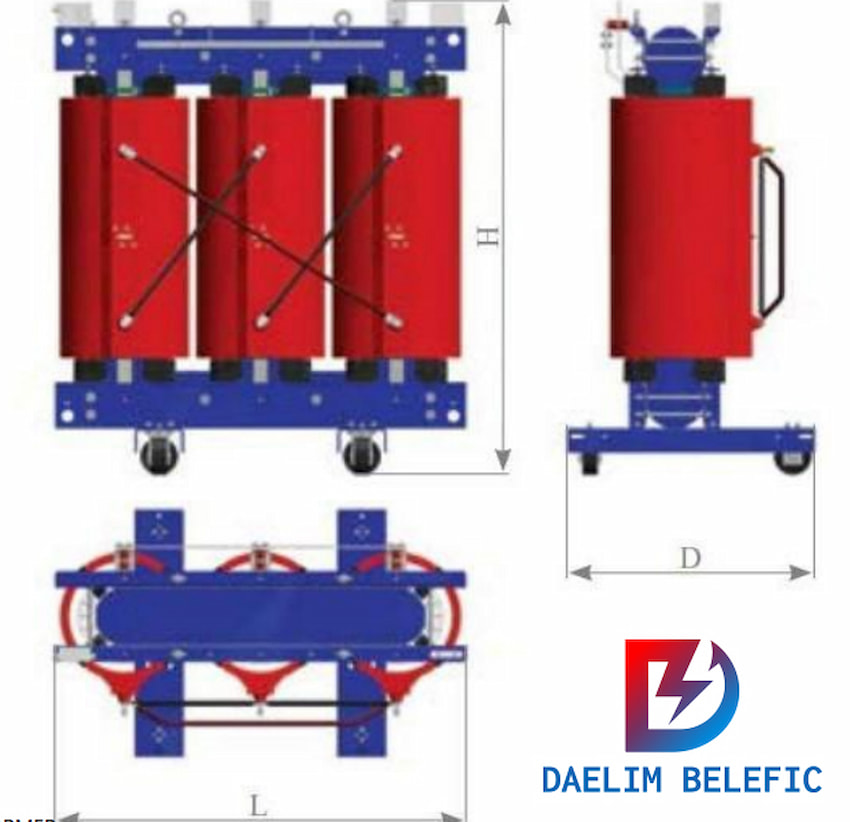 1000KVA Dry Type Distribution Transformer