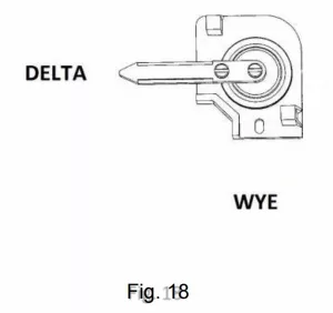 Delta-Wye Switch for pad-mounted transformer