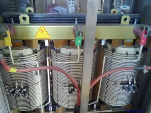 three-phase transformer winding