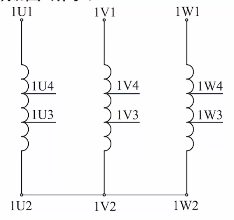 Wye connection of 10 kV transformer
