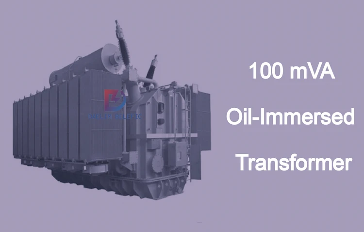 100 mVA Oil-Immersed Transformer