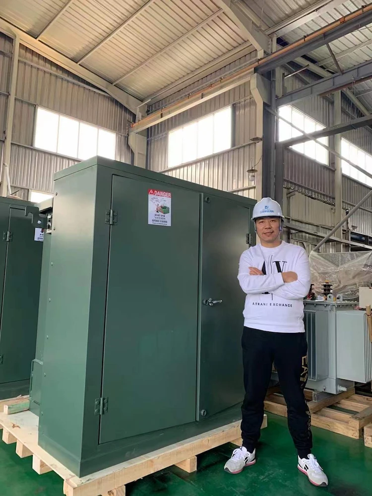pad mounted substation in Daelim's factory